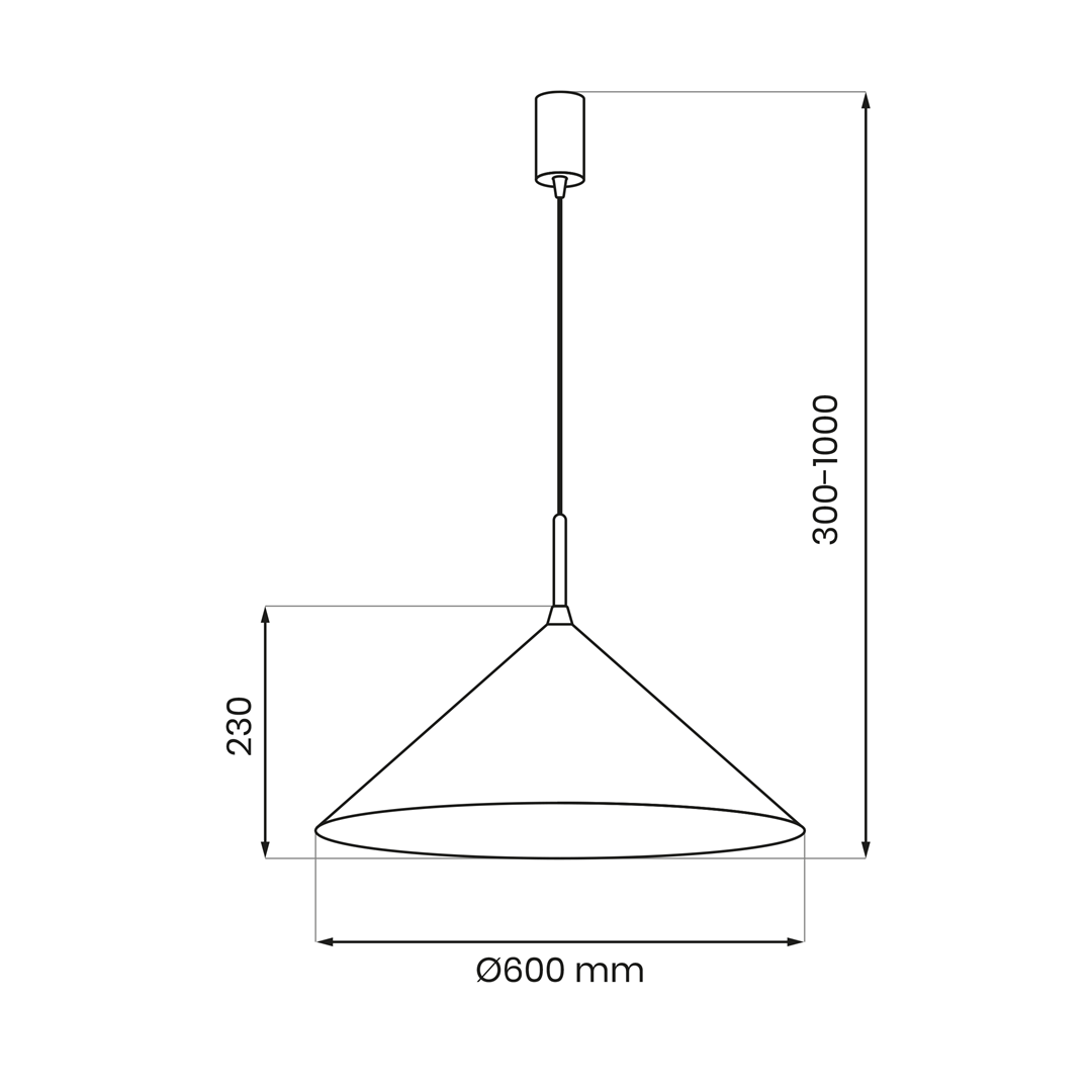 Lampa wisząca CAPITAL CZARNY 1XGX53 MLP0946 - Milagro - obrazek 5