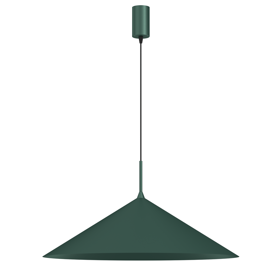 Lampa wisząca CAPITAL ZIELONY 1XGX53 MLP0949 - Milagro