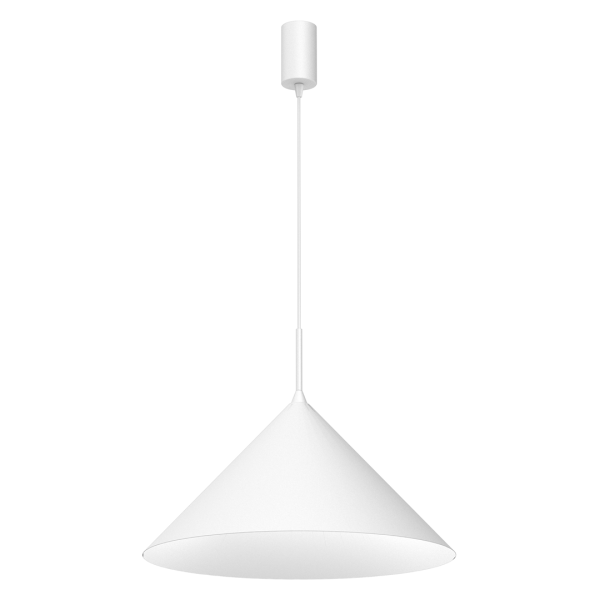 Lampa wisząca CAPITAL WHITE Ø46cm 1xGX53 MLP0953 - Milagro
