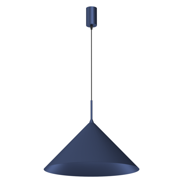 Lampa wisząca CAPITAL NAVY BLUE Ø46cm 1xGX53 MLP0956 - Milagro