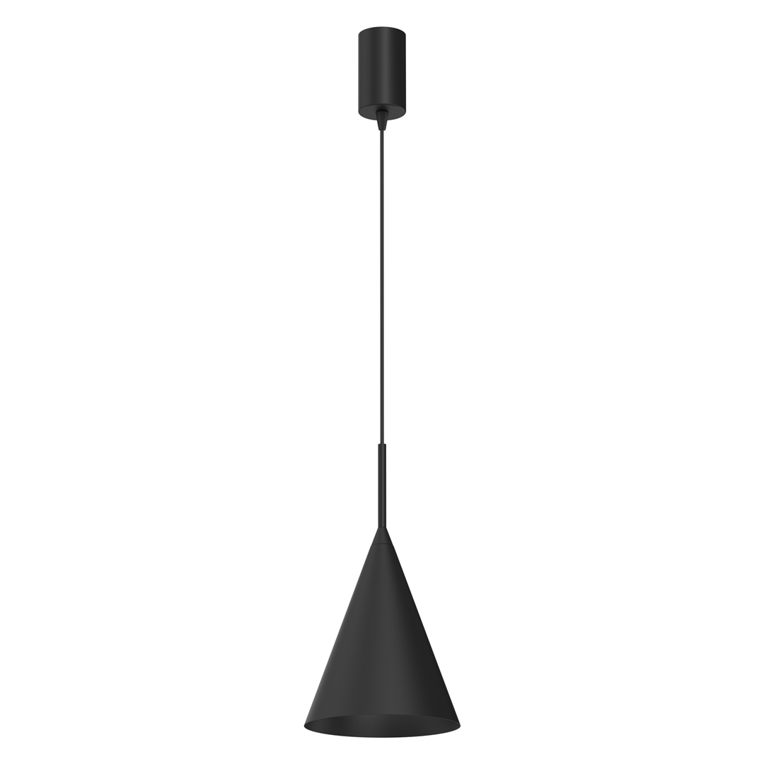 Lampa wisząca CAPITAL BLACK Ø17cm 1xGX53 MLP0964 - Milagro