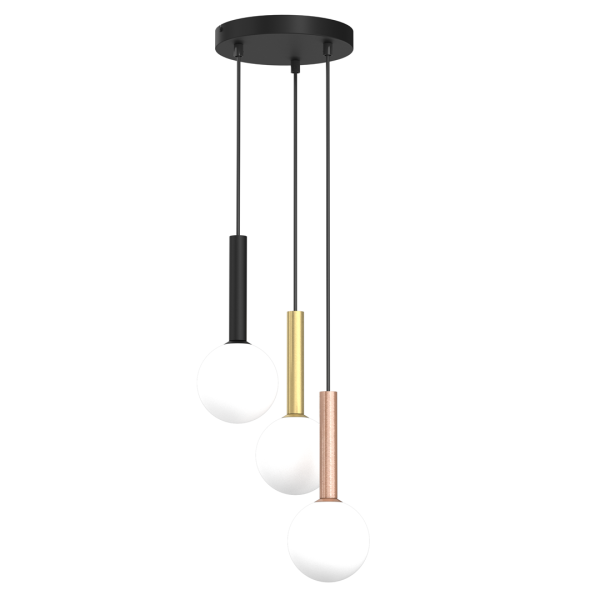 Lampa wisząca PLAY BLACK 3xG9 MLP0969 - Milagro