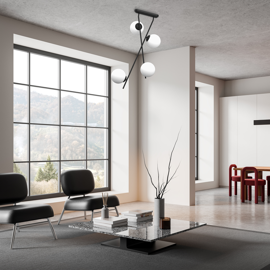 Lampa sufitowa INTER 4xE14 MLP0974 - Milagro - obrazek 3