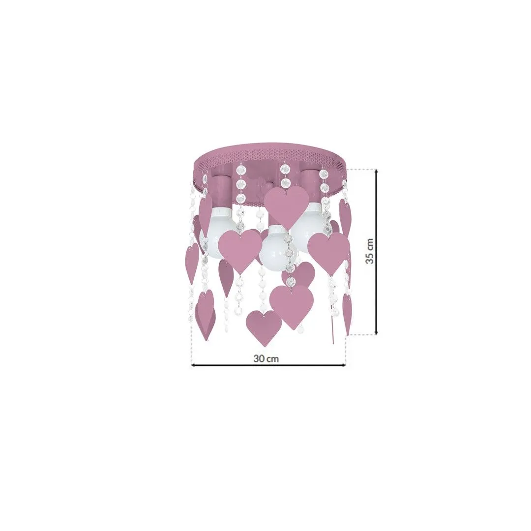 Lampa dziecięca CORAZON 3xE27 MLP1149 Milagro - obrazek 7