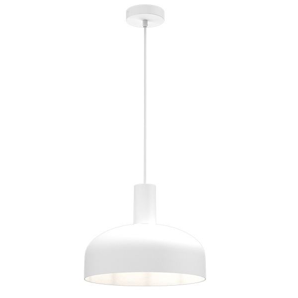 Lampa wisząca VISBY WHITE 1xE27 MLP1552 - Milagro