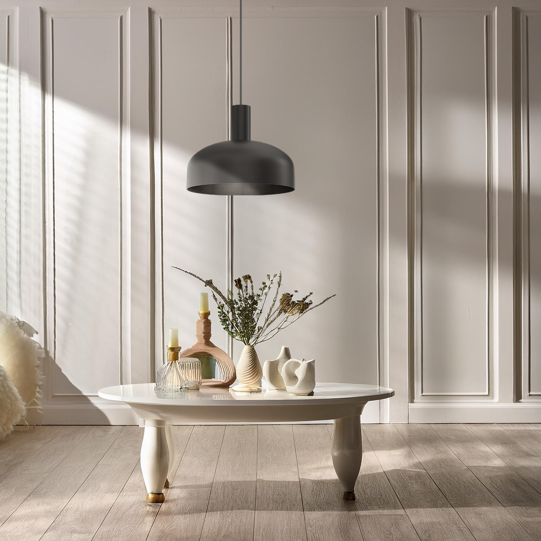 Lampa wisząca VISBY BLACK 1xE27 MLP1553 - Milagro - obrazek 3