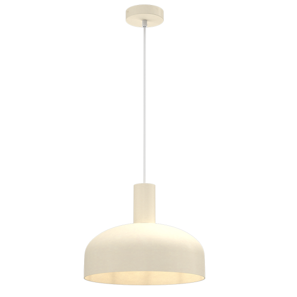Lampa wisząca VISBY KREMOWY 1xE27 MLP1554 - Milagro