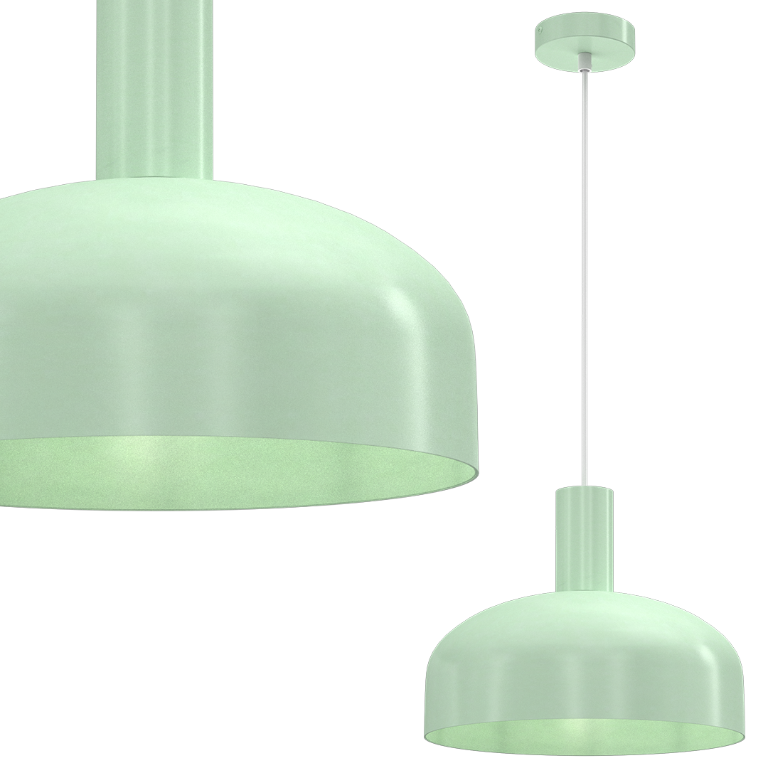 Lampa wisząca VISBY MIĘTOWY 1xE27 MLP1555 - Milagro - obrazek 2