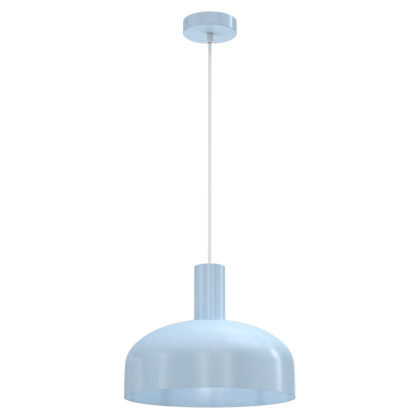 Lampa wisząca VISBY BŁĘKITNY 1xE27 MLP1556 - Milagro