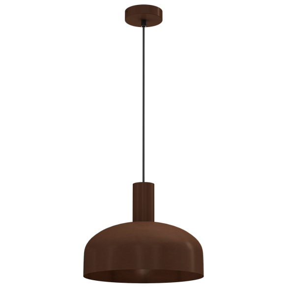 Lampa wisząca VISBY CZEKOLADOWY 1xE27 MLP1557 - Milagro