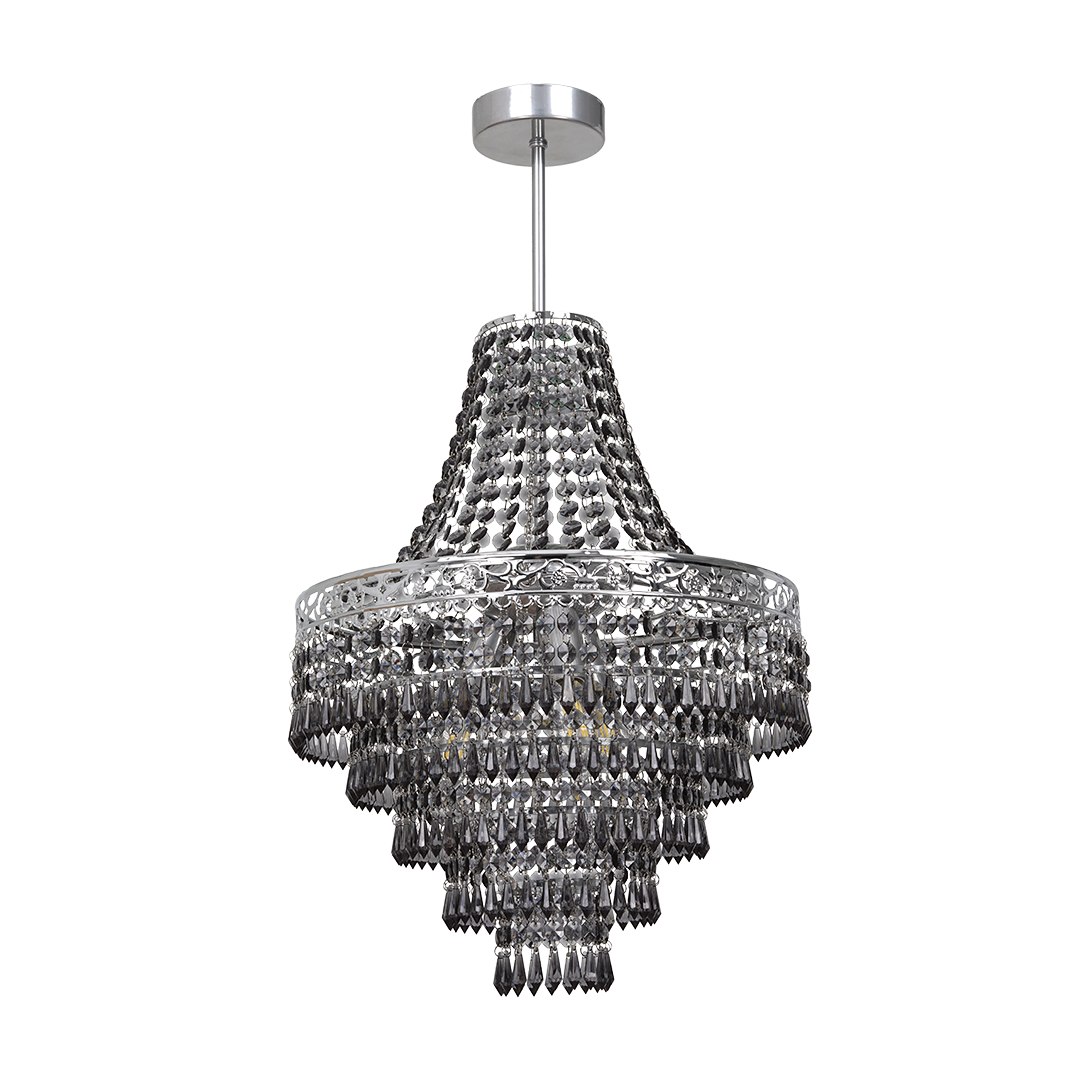 Żyrandol CORAL Black 3xE14 MLP1585 - Milagro