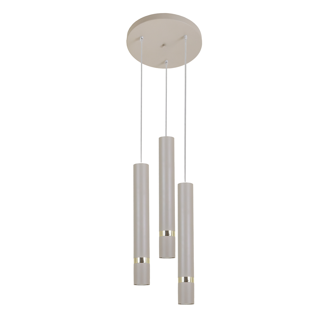 Lampa wisząca JOKER CASHMERE/GOLD 3xGU10 (koło) MLP2333 - Milagro