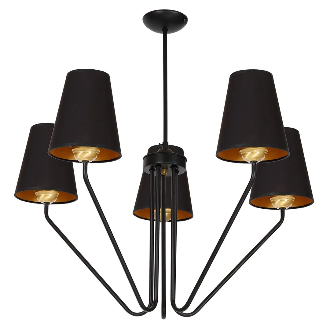Lampa wisząca VICTORIA BLACK MLP4913 - Milagro - obrazek 2