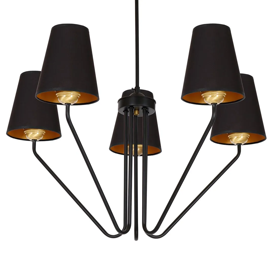 Lampa wisząca VICTORIA BLACK MLP4913 - Milagro - obrazek 3