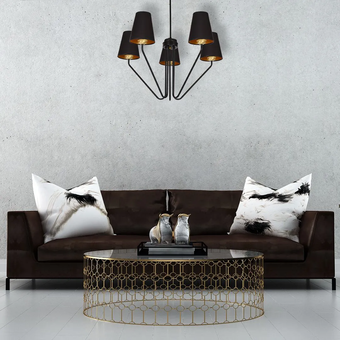 Lampa wisząca VICTORIA BLACK MLP4913 - Milagro - obrazek 6