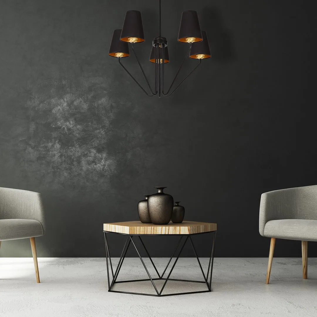 Lampa wisząca VICTORIA BLACK MLP4913 - Milagro - obrazek 7