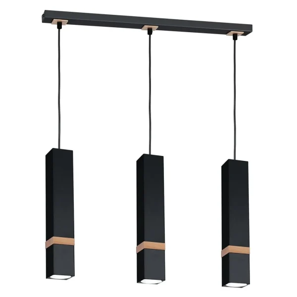 Lampa nad stół wisząca nowoczesna VIDAR BLACK MLP5404 - Milagro