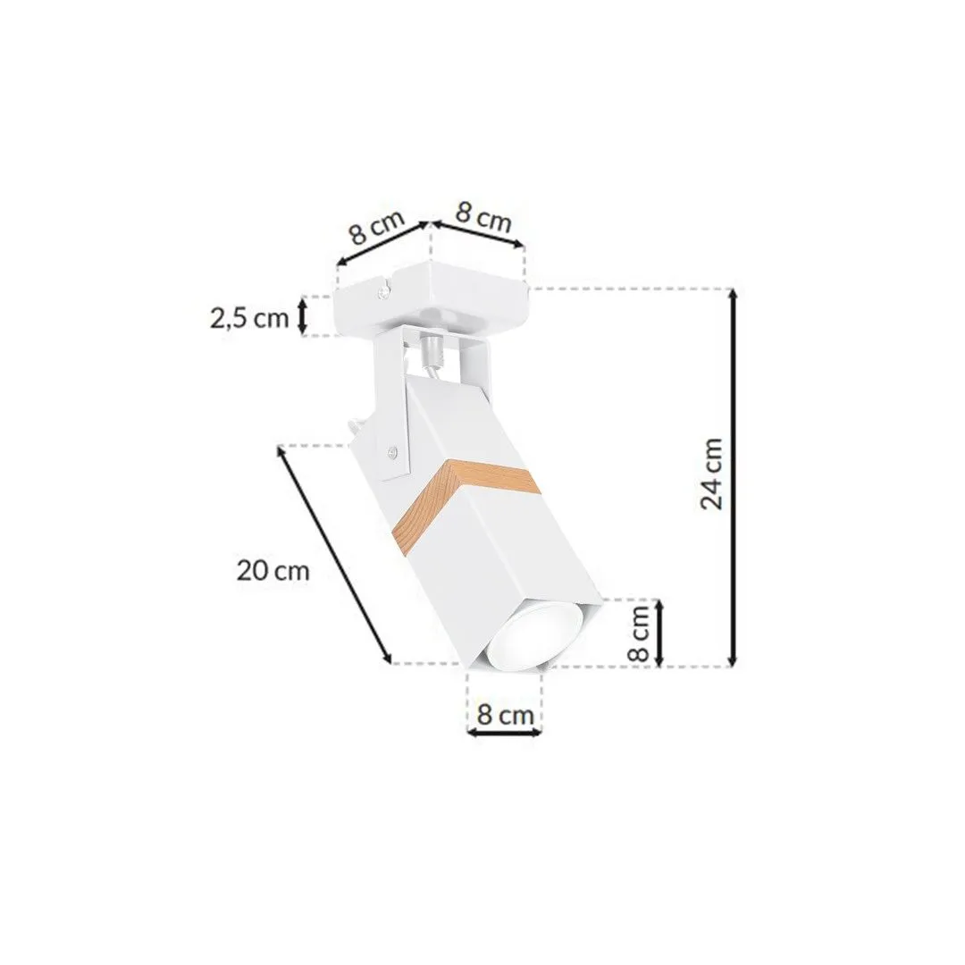 Oprawa sufitowa VIDAR WHITE MLP5405 - Milagro - obrazek 7