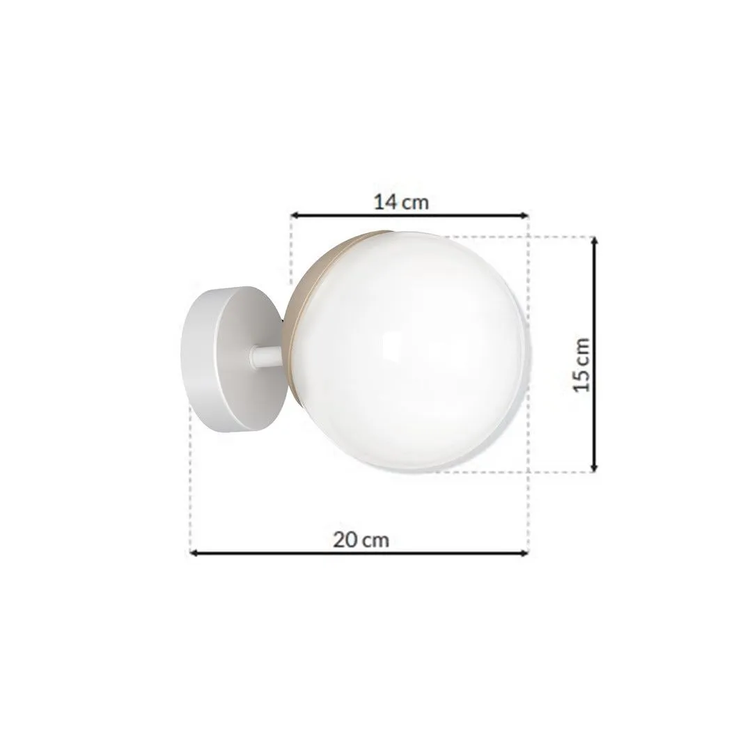 Kinkiet nowoczesny SFERA WOOD MLP5423 - Milagro - obrazek 7