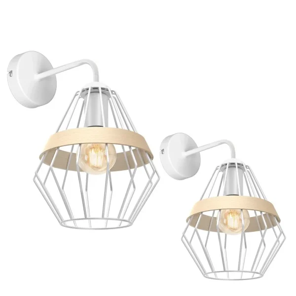 Kinkiet loft CLIFF WHITE MLP5517 - Milagro