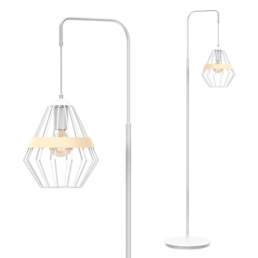 Lampa podłogowa CLIFF WHITE MLP5522 - Milagro