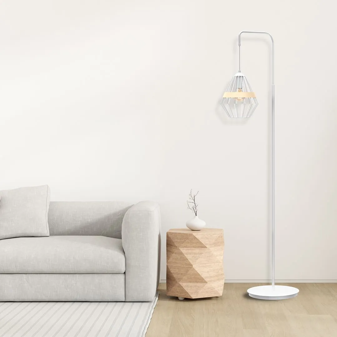 Lampa podłogowa CLIFF WHITE MLP5522 - Milagro - obrazek 8
