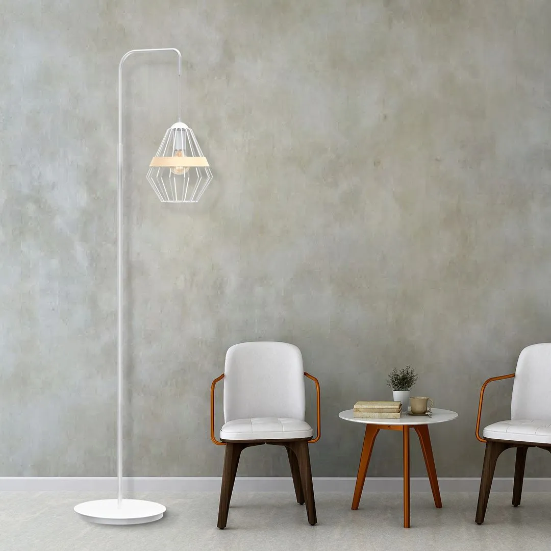 Lampa podłogowa CLIFF WHITE MLP5522 - Milagro - obrazek 9