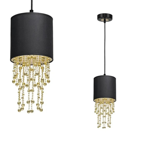 Lampa wisząca abażur Almeria MLP6439 - Milagro
