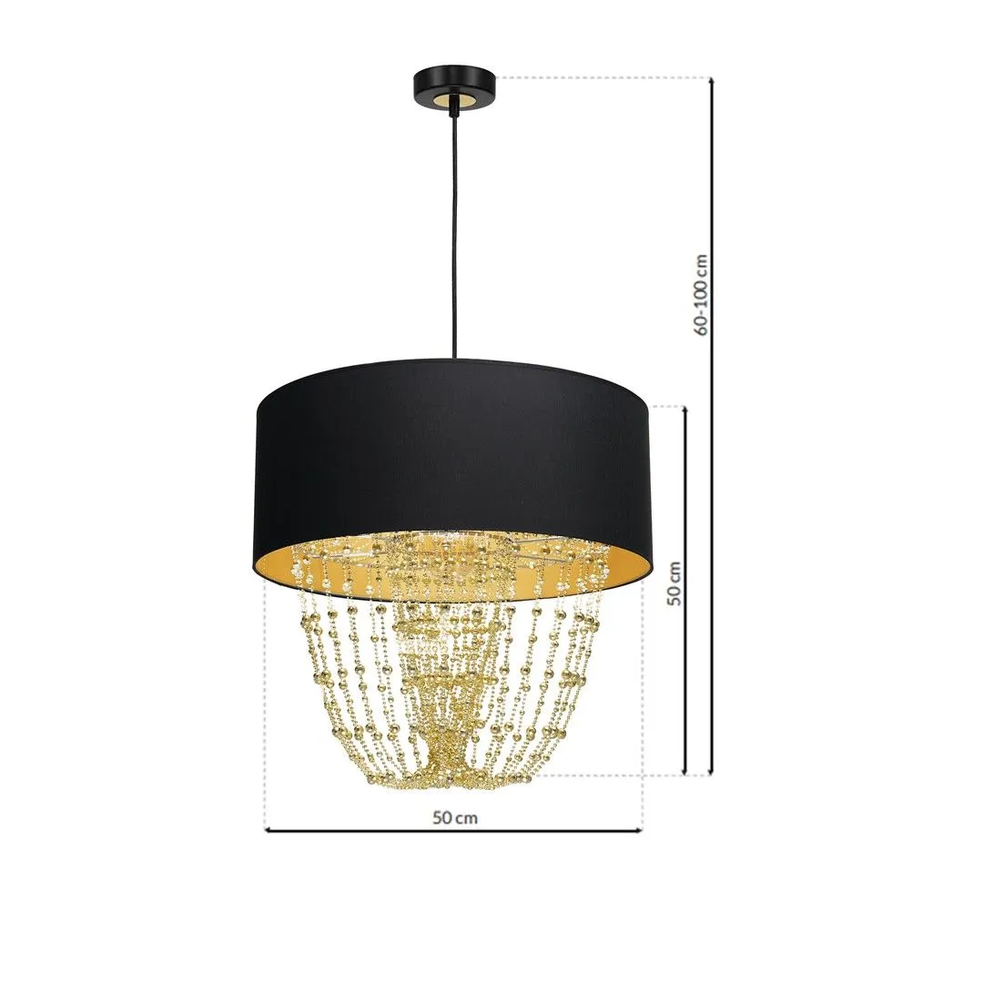 Lampa wisząca abażur Almeria MLP6442 - Milagro - obrazek 7