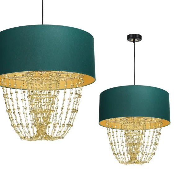 Lampa wisząca abażur Almeria MLP6452 - Milagro