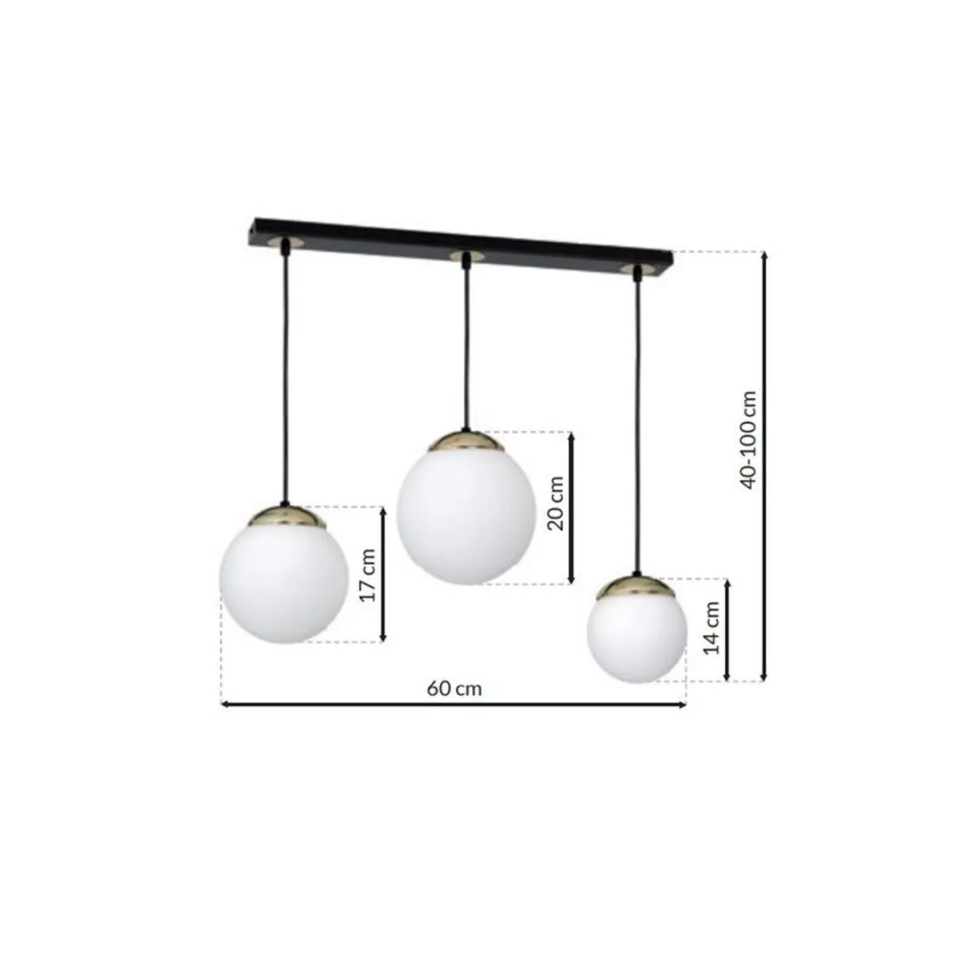 Lampa nad stół stylowa wisząca Sparta MLP6500 - Milagro - obrazek 7