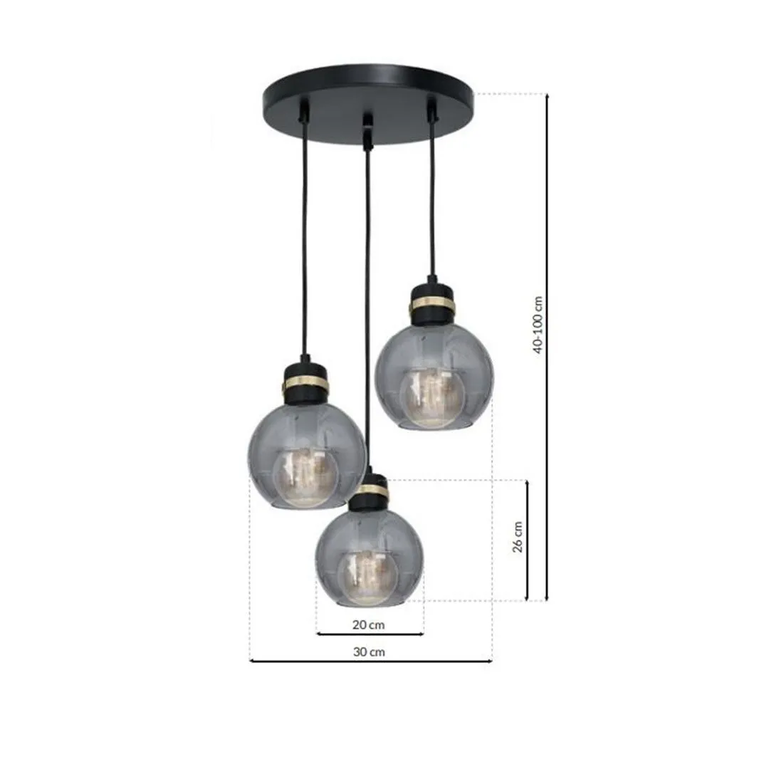 Lampa loft wisząca Omega MLP6533 - Milagro - obrazek 7