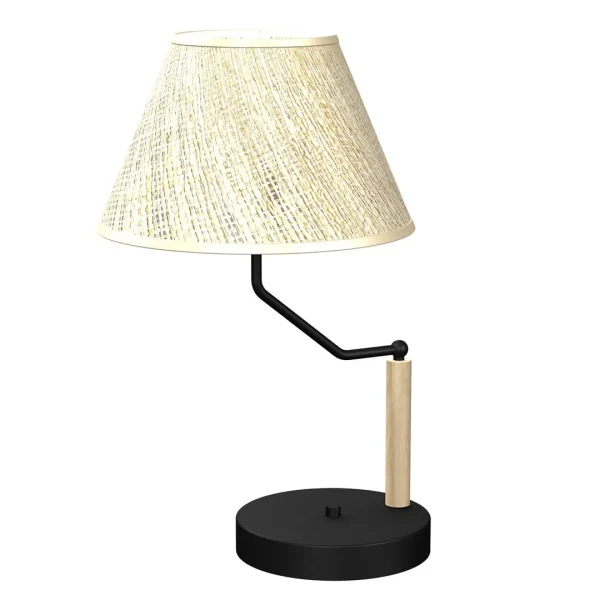 Lampka stołowa ETNA Black 1xE27 MLP7278- Milagro