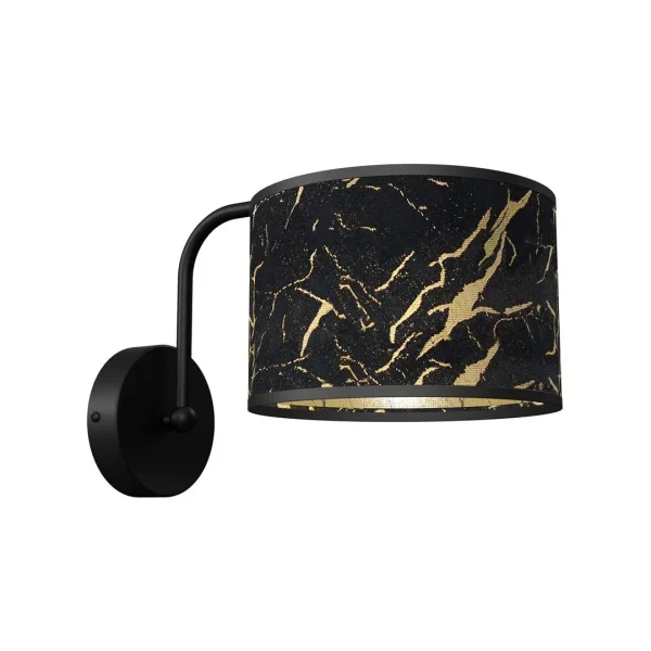 Kinkiet nowoczesny SENSO Black-Gold 1xE27 MLP7290- Milagro