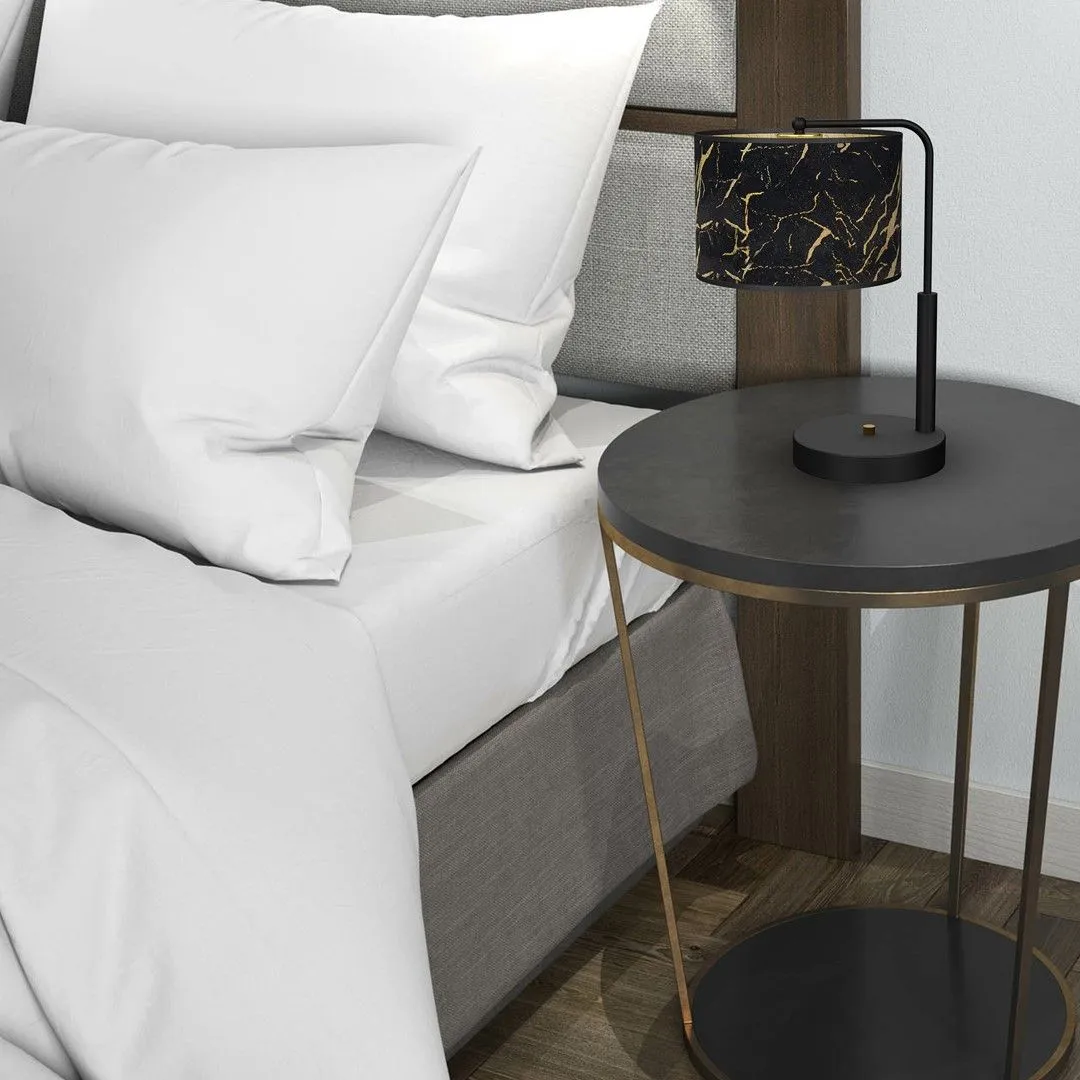 Lampka stołowa SENSO Black-Gold 1xE27 MLP7299- Milagro - obrazek 4