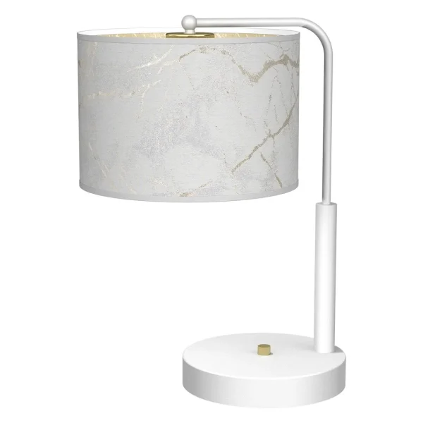 Lampka nocna SENSO White-Gold 1xE27 MLP7310- Milagro