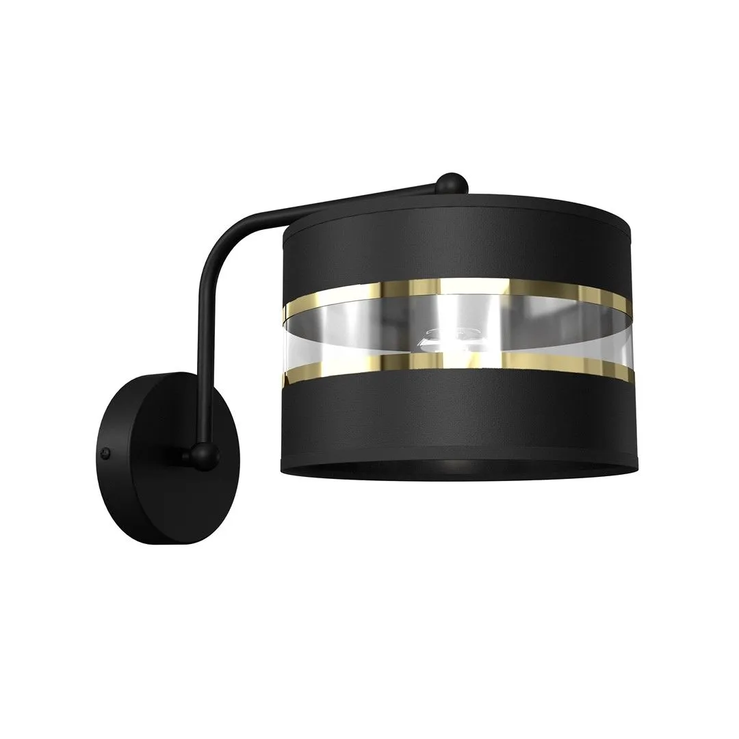 Kinkiet nowoczesny ULTIMO BLACK 1xE27 MLP7334- Milagro