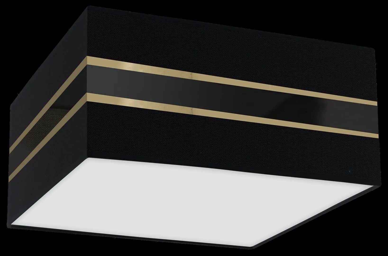 Lampa sufitowa Kwadrat ULTIMO BLACK 2xE27 40cm MLP7336- Milagro - obrazek 8