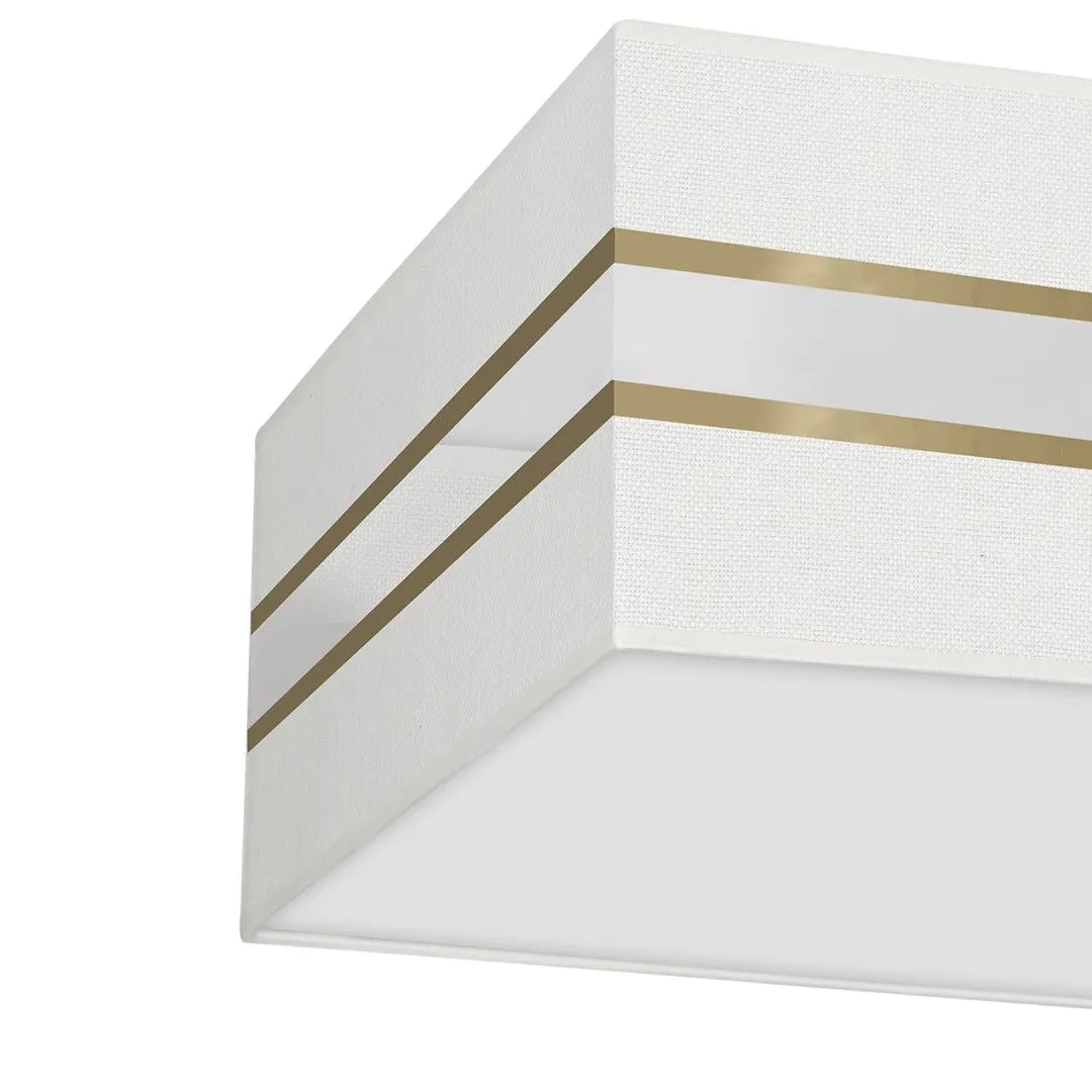 Lampa sufitowa Kwadrat ULTIMO WHITE 3xE27 50cm MLP7348- Milagro - obrazek 2