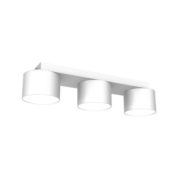 Lampa sufitowa nowoczesna DIXIE White 3xGX53 MLP7540- Milagro