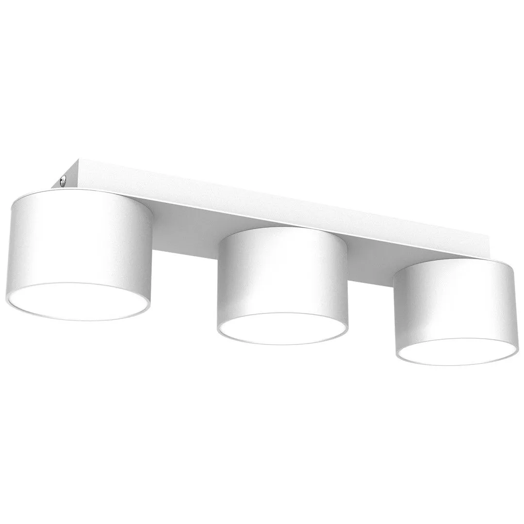 Lampa sufitowa nowoczesna DIXIE White 3xGX53 MLP7540- Milagro - obrazek 2