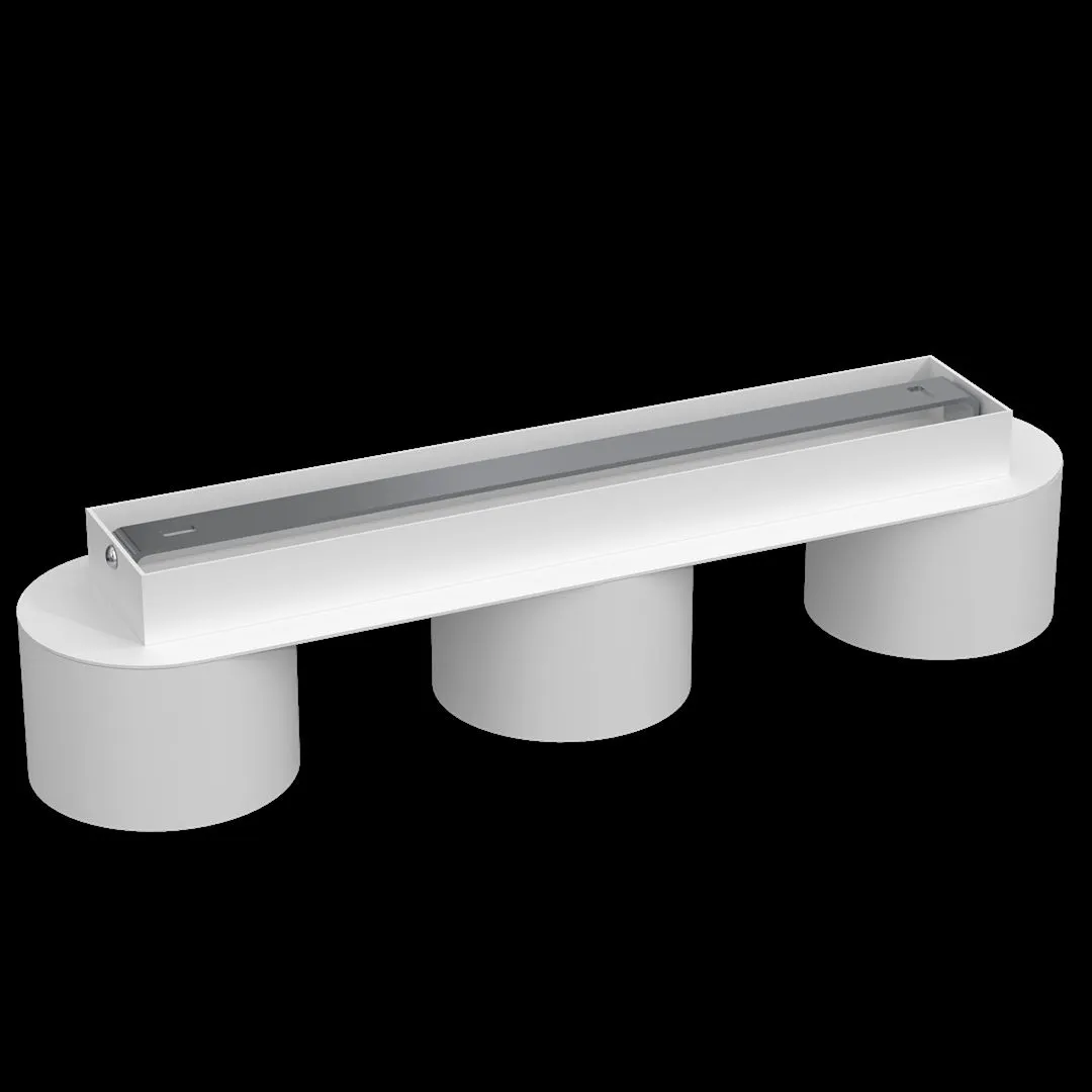 Lampa sufitowa nowoczesna DIXIE White 3xGX53 MLP7540- Milagro - obrazek 10