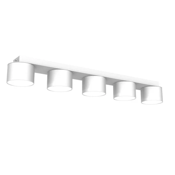 Lampa sufitowa nowoczesna DIXIE White 5xGX53 MLP7542- Milagro