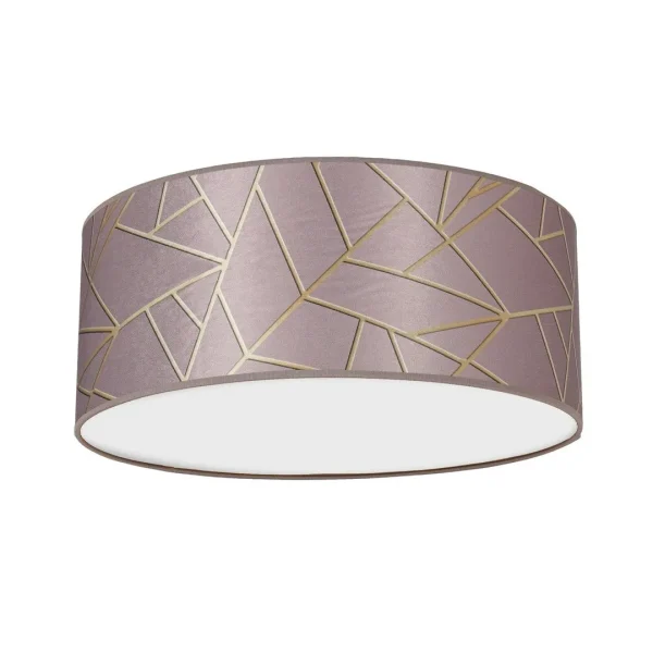 Lampa sufitowa ZIGGY PINK Gold-Pink 2xE27 MLP7585- Milagro