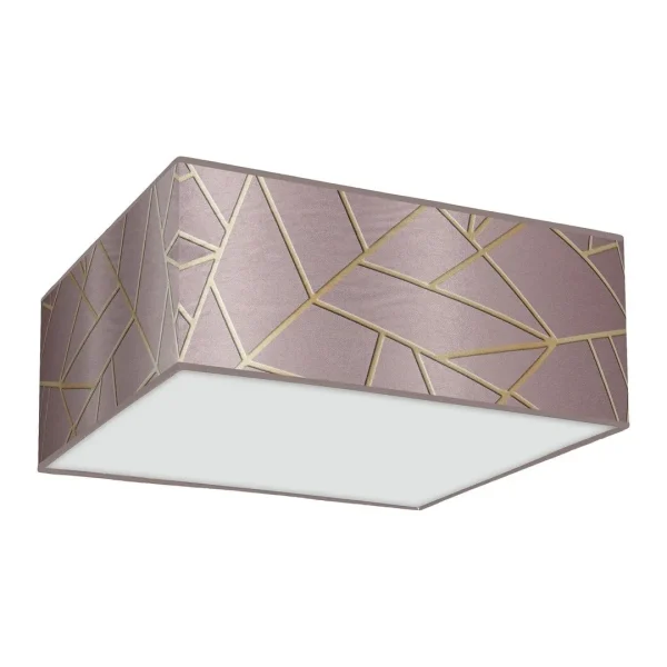 Lampa sufitowa ZIGGY PINK Gold-Pink 3xE27 MLP7589- Milagro