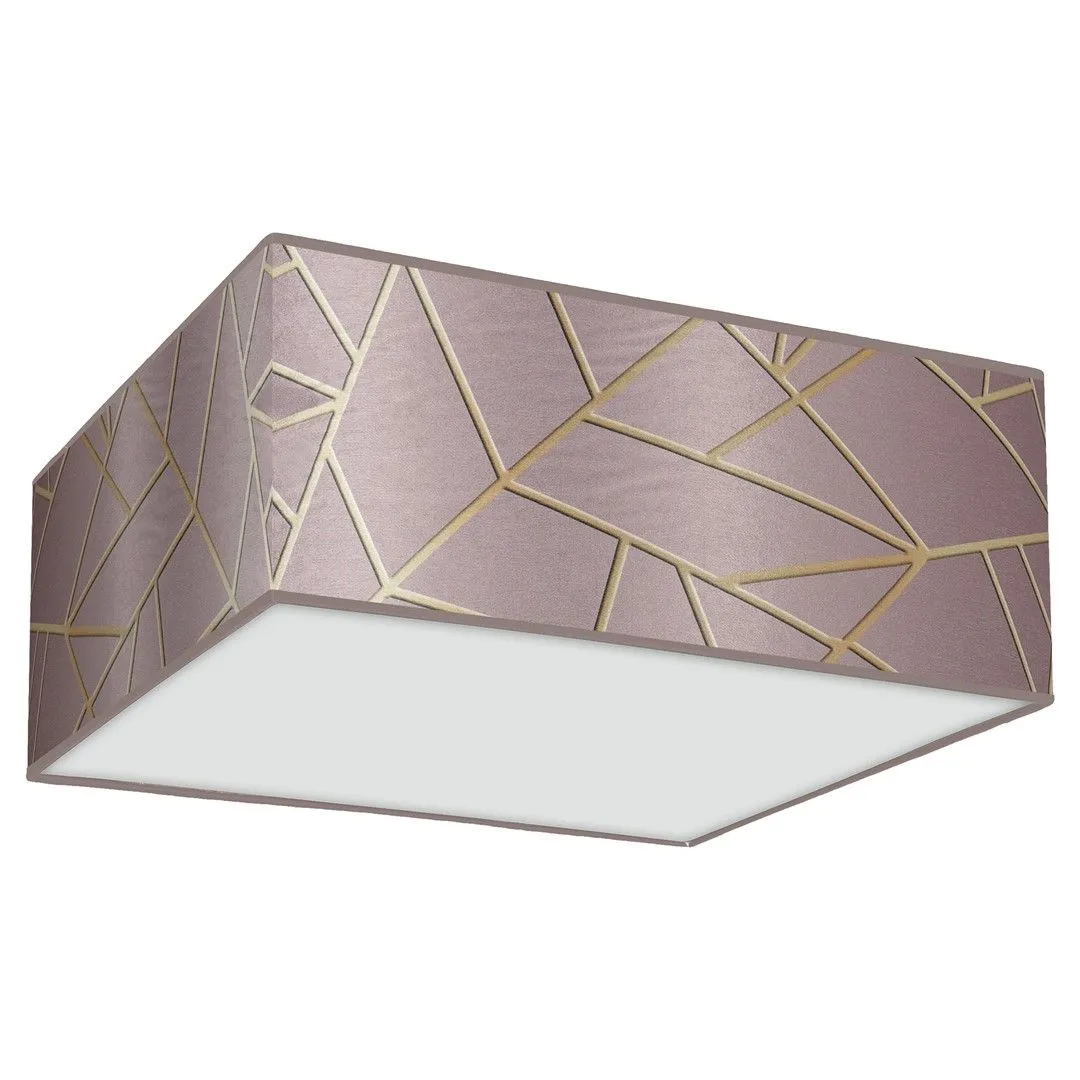Lampa sufitowa ZIGGY PINK Gold-Pink 3xE27 MLP7589- Milagro - obrazek 3