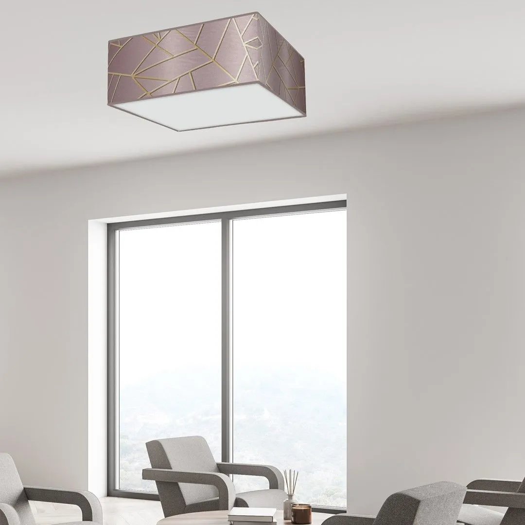 Lampa sufitowa ZIGGY PINK Gold-Pink 3xE27 MLP7589- Milagro - obrazek 7