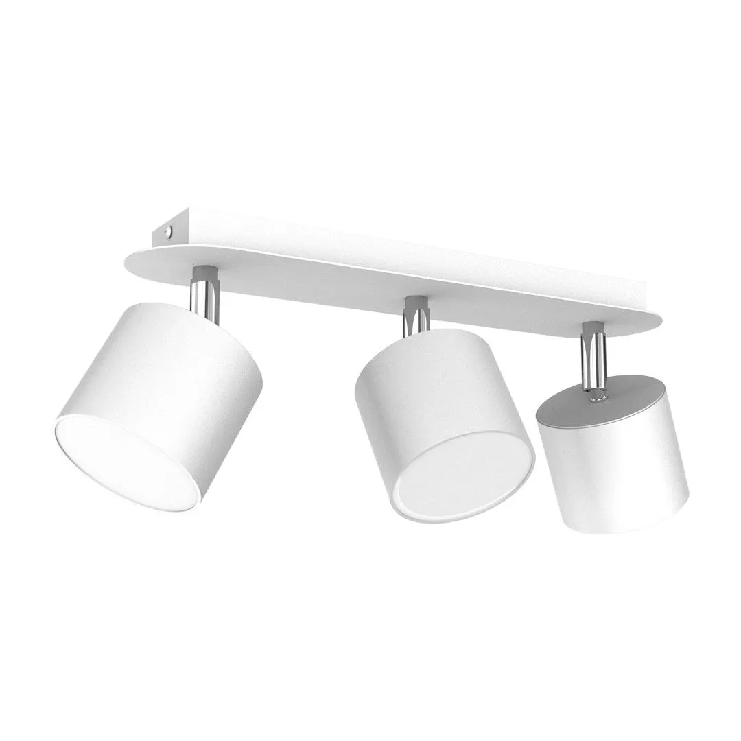 Lampa sufitowa DIXIE WHITE 3xGX53 MLP7596- Milagro