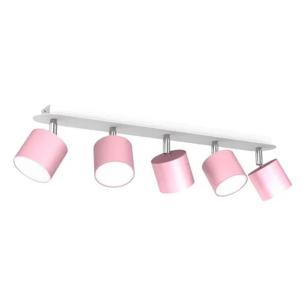 Lampa sufitowa DIXIE PINK 5xGX53 MLP7613- Milagro