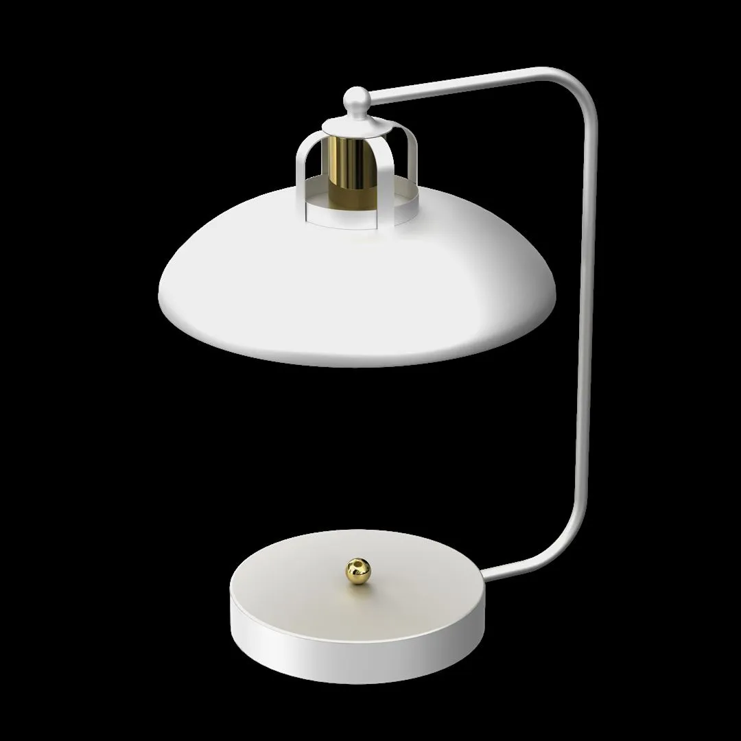 Lampka biurkowa FELIX WHITE-GOLD 1xE27 MLP7706- Milagro - obrazek 5
